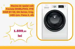 Altex Masina de spalat rufe frontala WHIRLPOOL Ofertă