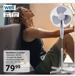 Selgros Ventilator cu picior Ofertă