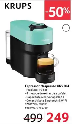 Selgros KRUPS Espressor Nespresso XN9204 Ofertă