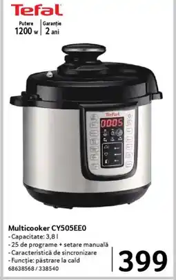 Selgros Tefal Multicooker CY505EE0 Ofertă