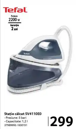 Selgros Tefal Staţie călcat SV4110E0 Ofertă