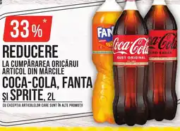 Mega Image COCA-COLA, FANTA si SPRITE Ofertă
