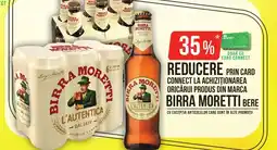 Mega Image BIRRA MORETTI Bere Ofertă
