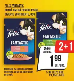 Mega Image Felix Fantastic Hrană umedă pentru pisici Ofertă