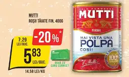 MUTTI Roşii tăiate fin