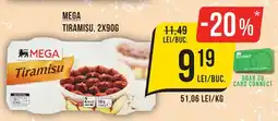 Mega Image MEGA Tiramisu Ofertă