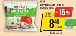 MEGA Mozzarella din lapte de bivoliţă
