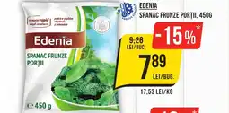 Mega Image EDENIA Spanac frunze porții Ofertă