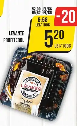 Mega Image Levante Profiterol Ofertă