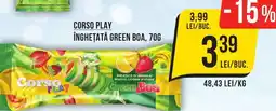 Mega Image CORSO PLAY Înghețată green boa Ofertă