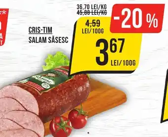 Mega Image CRIS-TIM Salam săsesc Ofertă