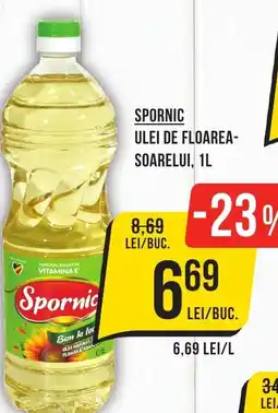 Mega Image SPORNIC Ulei de floarea- soarelui Ofertă