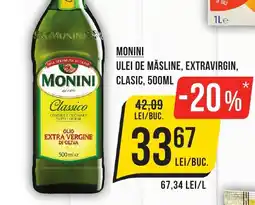 Mega Image MONINI Ulei de măsline, extravirgin, clasic Ofertă