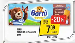 Mega Image Barni Prăjitură cu ciocolată Ofertă