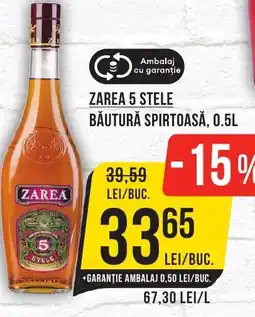 Mega Image ZAREA 5 Stele Băutură spirtoasă Ofertă