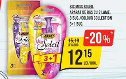 Mega Image BIC Miss Soleil Aparat de ras cu 3 lame, Ofertă