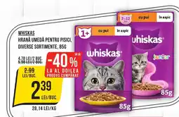 Mega Image WHISKAS Hrană umedă pentru pisici Ofertă