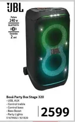 JBL Boxǎ Party Box Stage 320