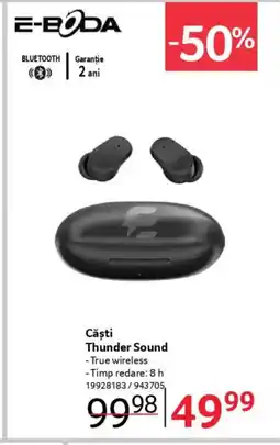 Selgros Căști Thunder Sound Ofertă