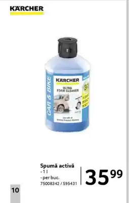 Selgros KÄRCHER Spumă activă Ofertă