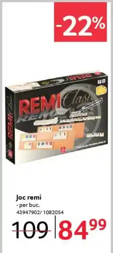 Selgros Joc remi Ofertă