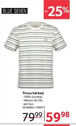 Selgros BLUE SEVEN Tricou bărbați Ofertă