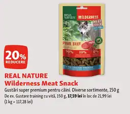 Fressnapf REAL NATURE Wilderness Meat Snack Ofertă