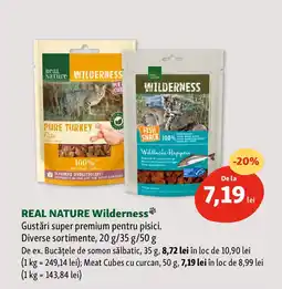 Fressnapf REAL NATURE Wilderness Gustări super premium pentru pisici Ofertă