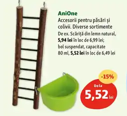 Fressnapf AniOne Accesorii pentru păsări şi colivii Ofertă