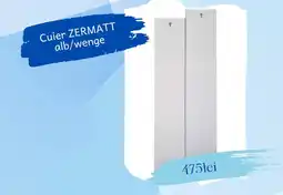 ELVILA Cuier ZERMATT alb/wenge Ofertă