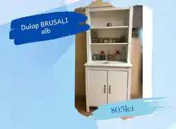 ELVILA Dulap BRUSALI alb Ofertă