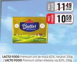 CBA LACTO FOOD Premium unt de masă 82%, nesărat Ofertă