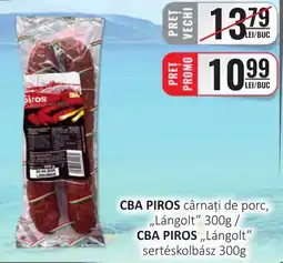 CBA CBA PIROS cârnaţi de porc, ,,Lángolt" Ofertă