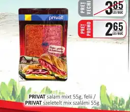 CBA PRIVAT salam mixt, felii Ofertă