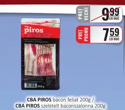 CBA CBA PIROS bacon feliat Ofertă