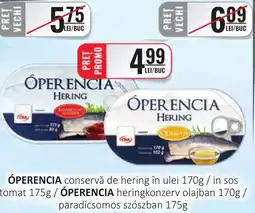 CBA ÓPERENCIA conservă de hering în ulei Ofertă