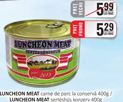 CBA LUNCHEON MEAT carne de porc la conservă Ofertă