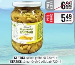 CBA KERTIKE fasole galbenă Ofertă