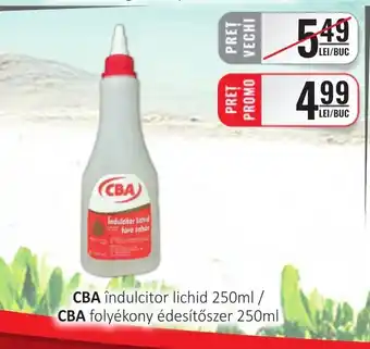 CBA CBA îndulcitor lichid Ofertă