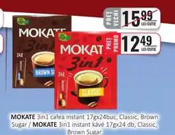 CBA MOKATE 3in1 cafea instant , Classic, Brown Sugar Ofertă