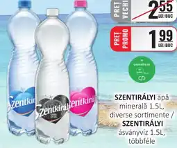 CBA SZENTIRÁLYI apă minerală Ofertă