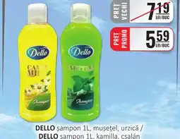 CBA DELLO şampon, musețel, urzică Ofertă
