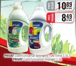 CBA PRIVAT Color/Universal detergent rufe lichid Ofertă