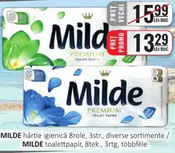 CBA MILDE hârtie igienică Ofertă