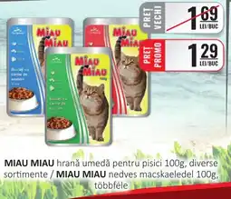 CBA MIAU MIAU hrană umedă pentru pisici Ofertă