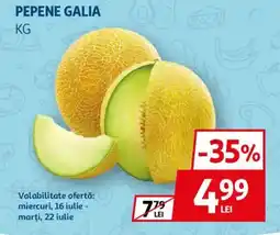 Auchan Pepene galia Ofertă