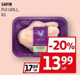 Auchan Safir pui grill Ofertă