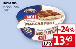 Auchan Hochland mascarpone Ofertă