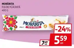 Auchan Morăriţa foi de plăcintă Ofertă