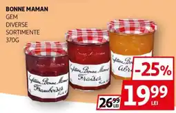 Auchan Bonne maman gem Ofertă